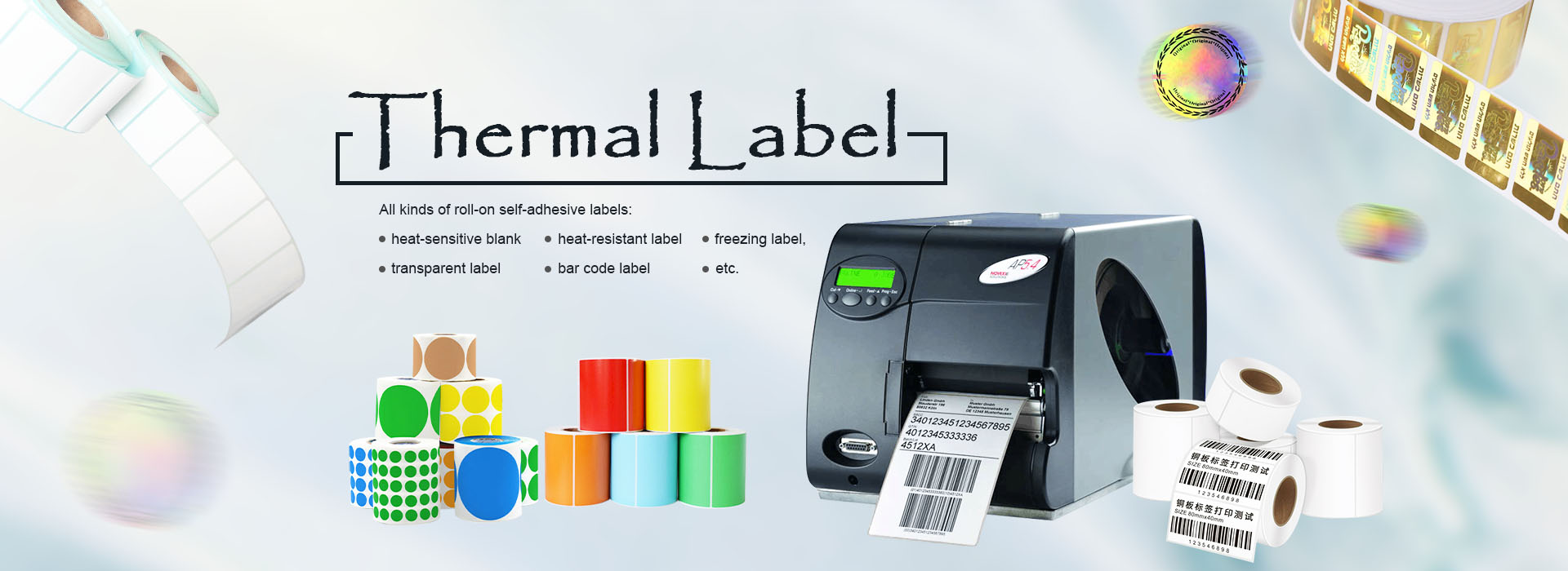 Fabricantes de etiquetas térmicas